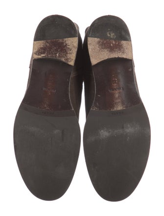 Prada Suede Moto Boots
