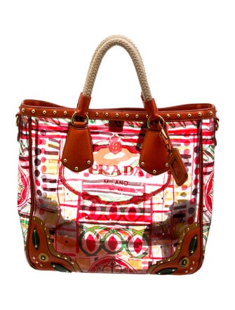 Prada Signature Top Handle Bag