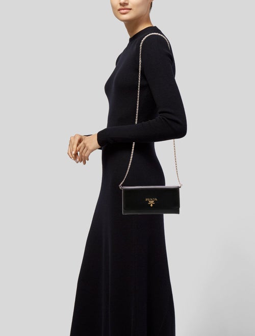 Prada Signature Shoulder Bag