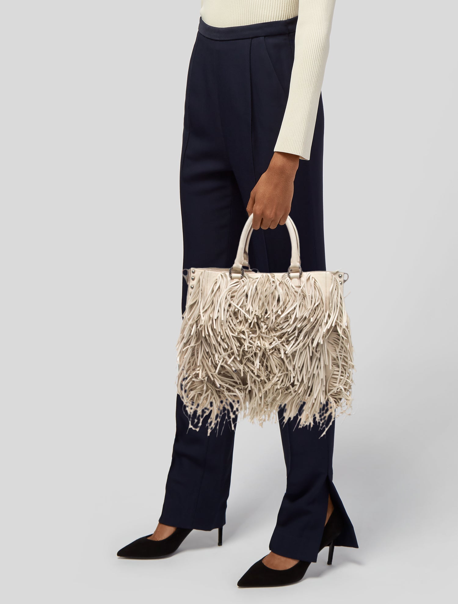 Prada Nappa Leather Top Handle Bag