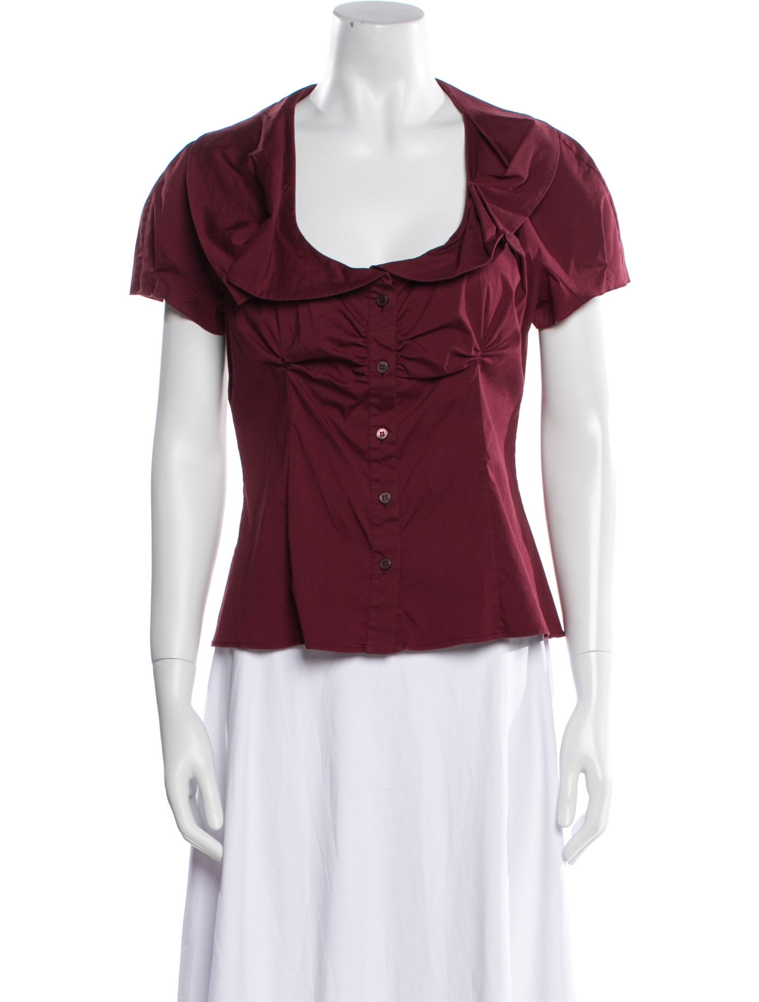 Prada Vintage 2009 Button-Up Top