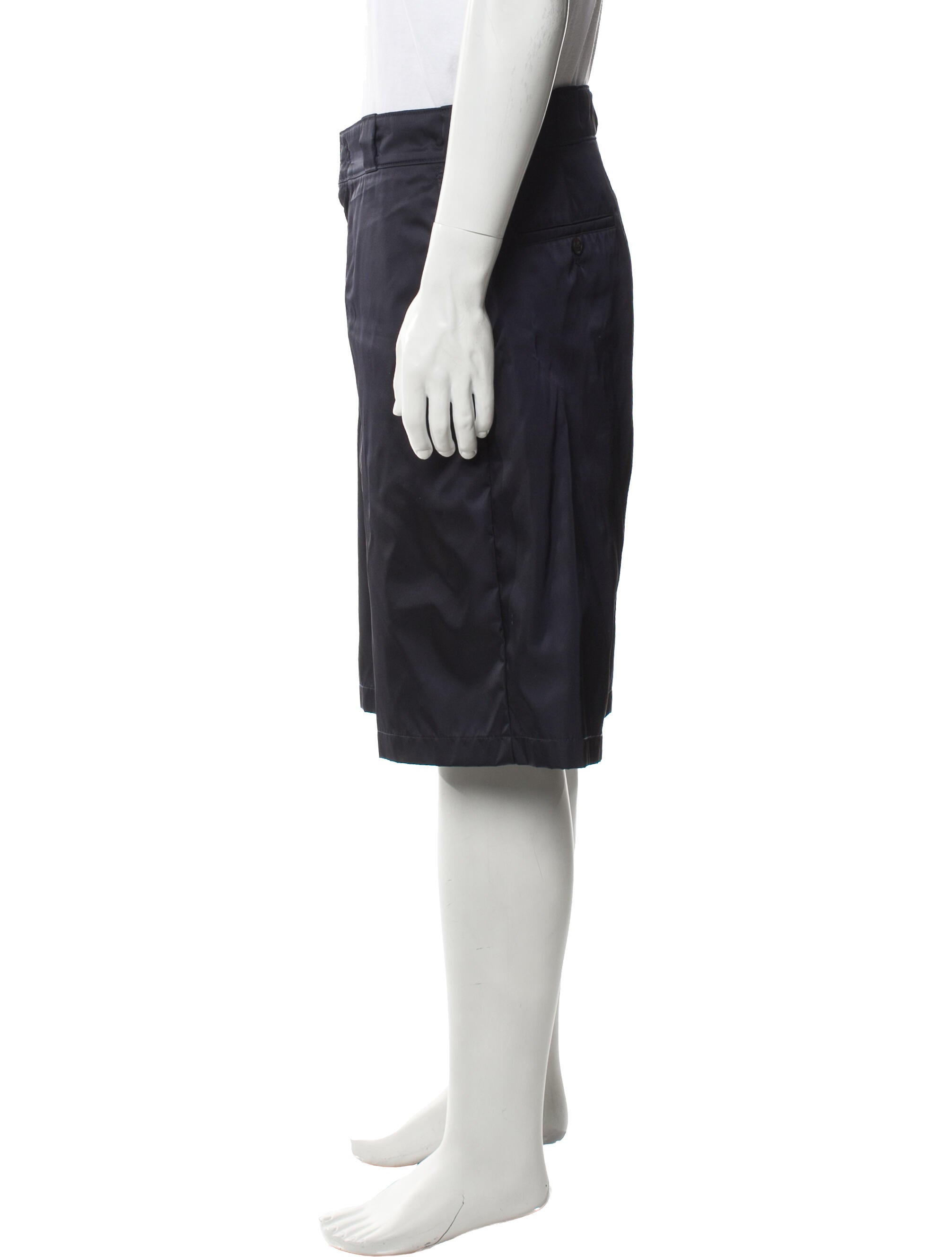 Prada 2022 Flat Front Shorts