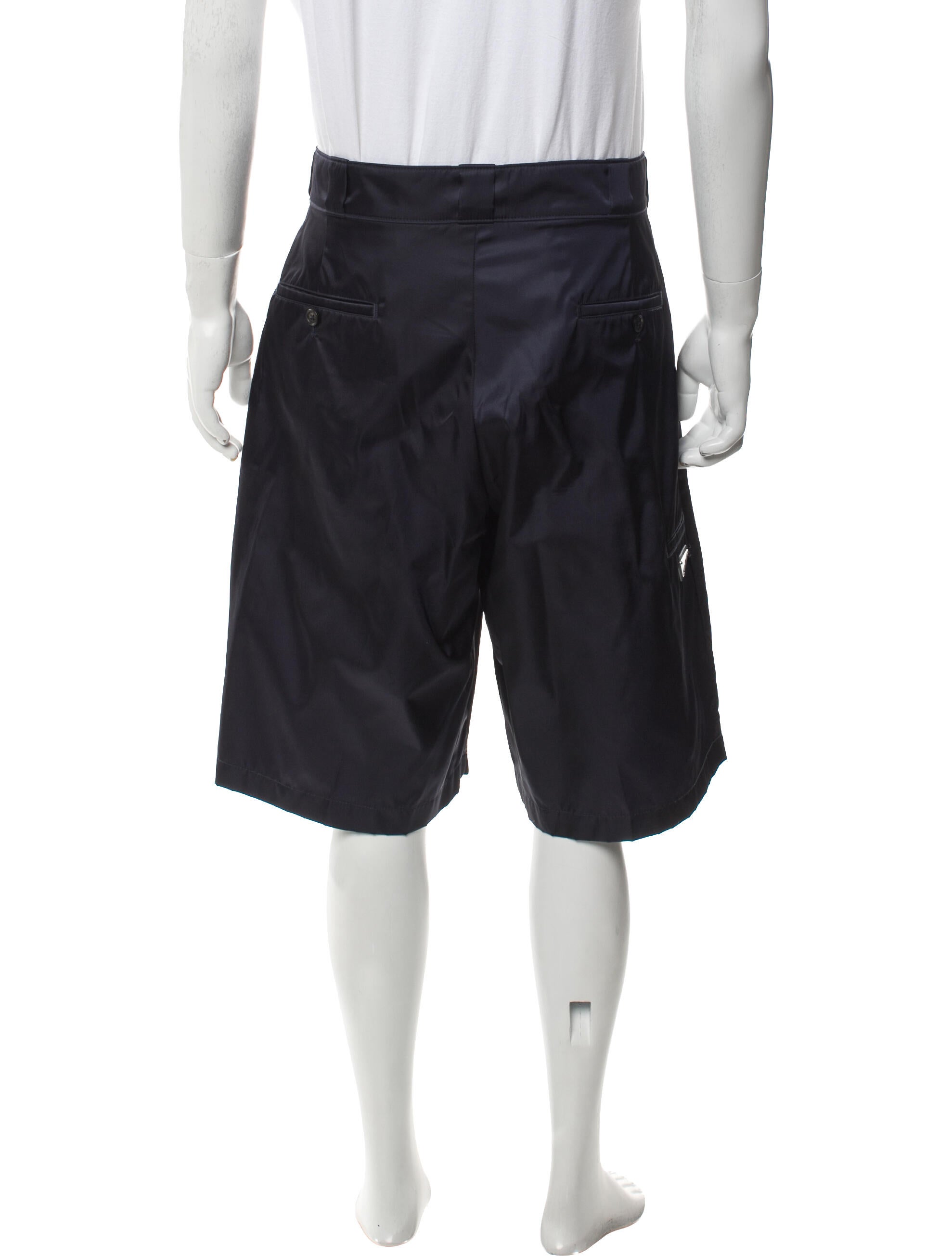Prada 2022 Flat Front Shorts