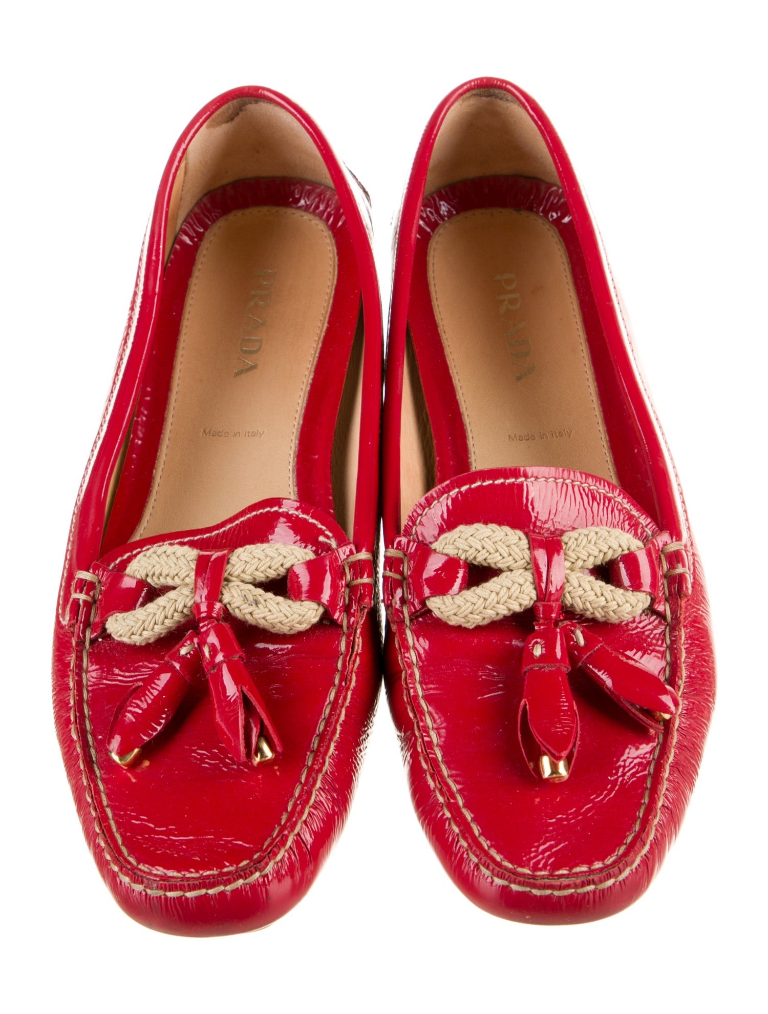 Prada Patent Leather Loafers