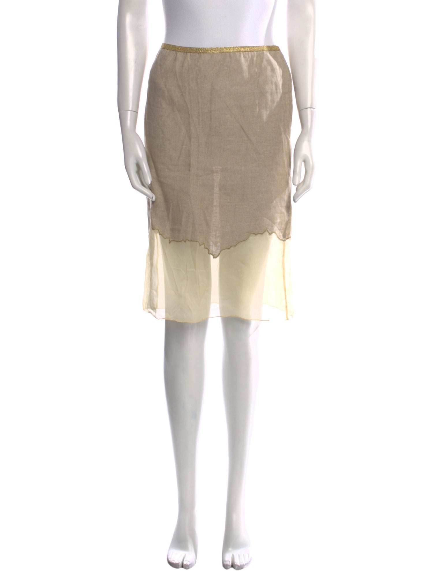 Prada Vintage Knee-Length Skirt