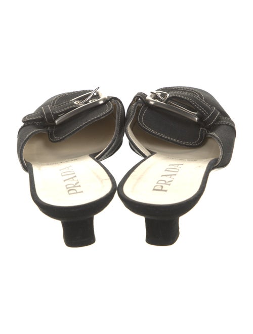 Prada Canvas Mules
