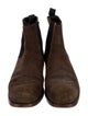 Prada Suede Chelsea Boots