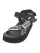 Prada Rubber Printed Sandals