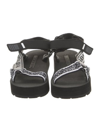 Prada Rubber Printed Sandals