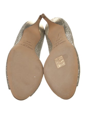 Jimmy Choo Glitter Glitter Accents Pumps