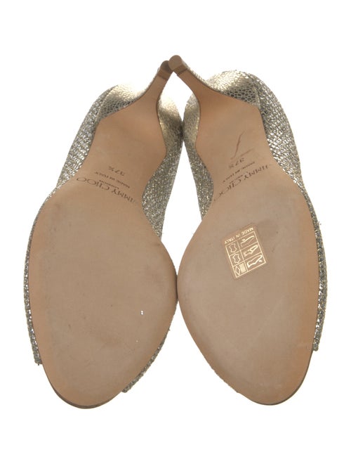 Jimmy Choo Glitter Glitter Accents Pumps