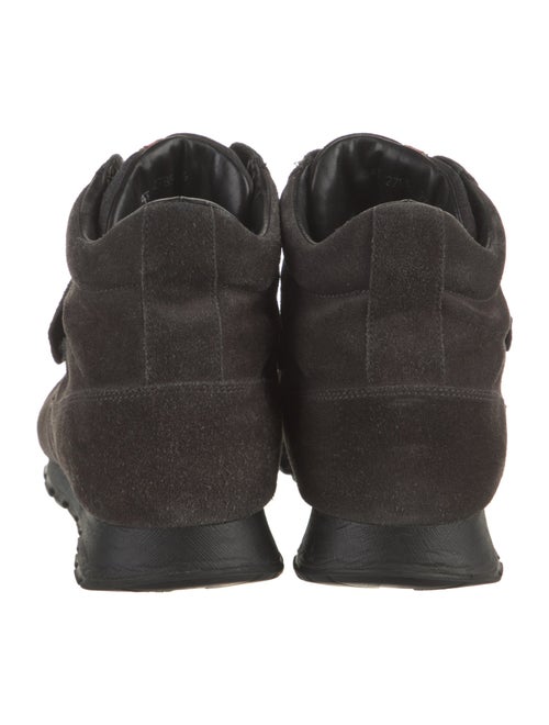 Prada Sport Suede Lace-Up Boots