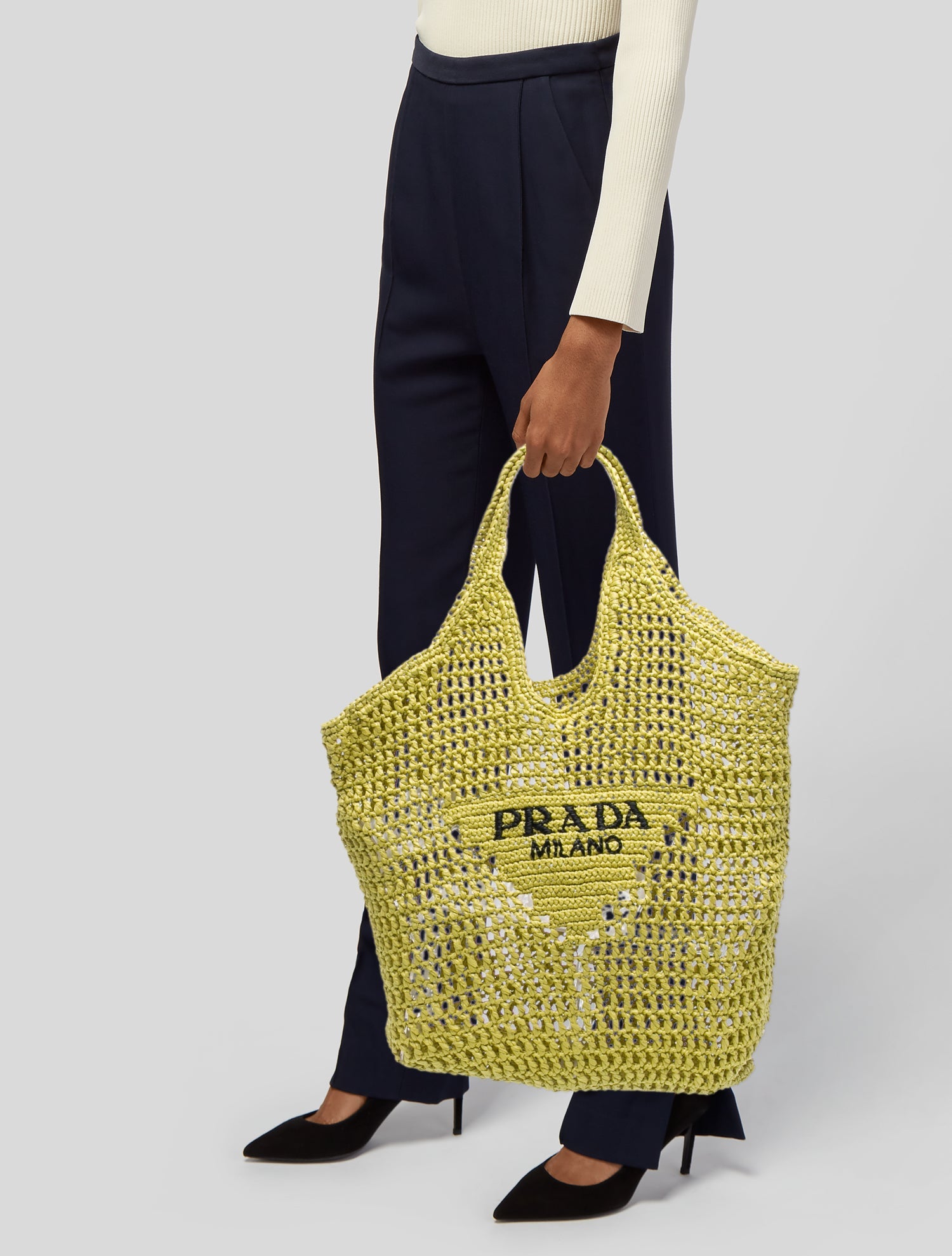 Prada Signature Hobo