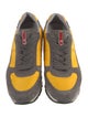 Prada Nylon Colorblock Pattern Sneakers