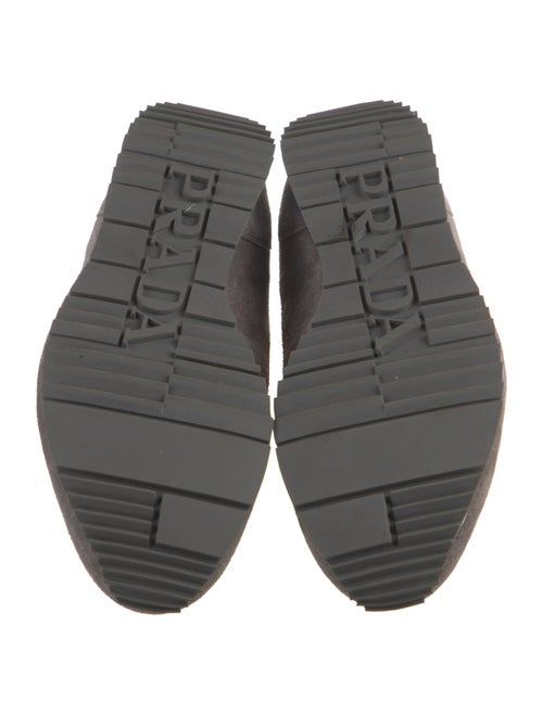 Prada Nylon Colorblock Pattern Sneakers