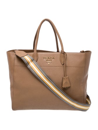 Prada Vitello Daino Leather Tote