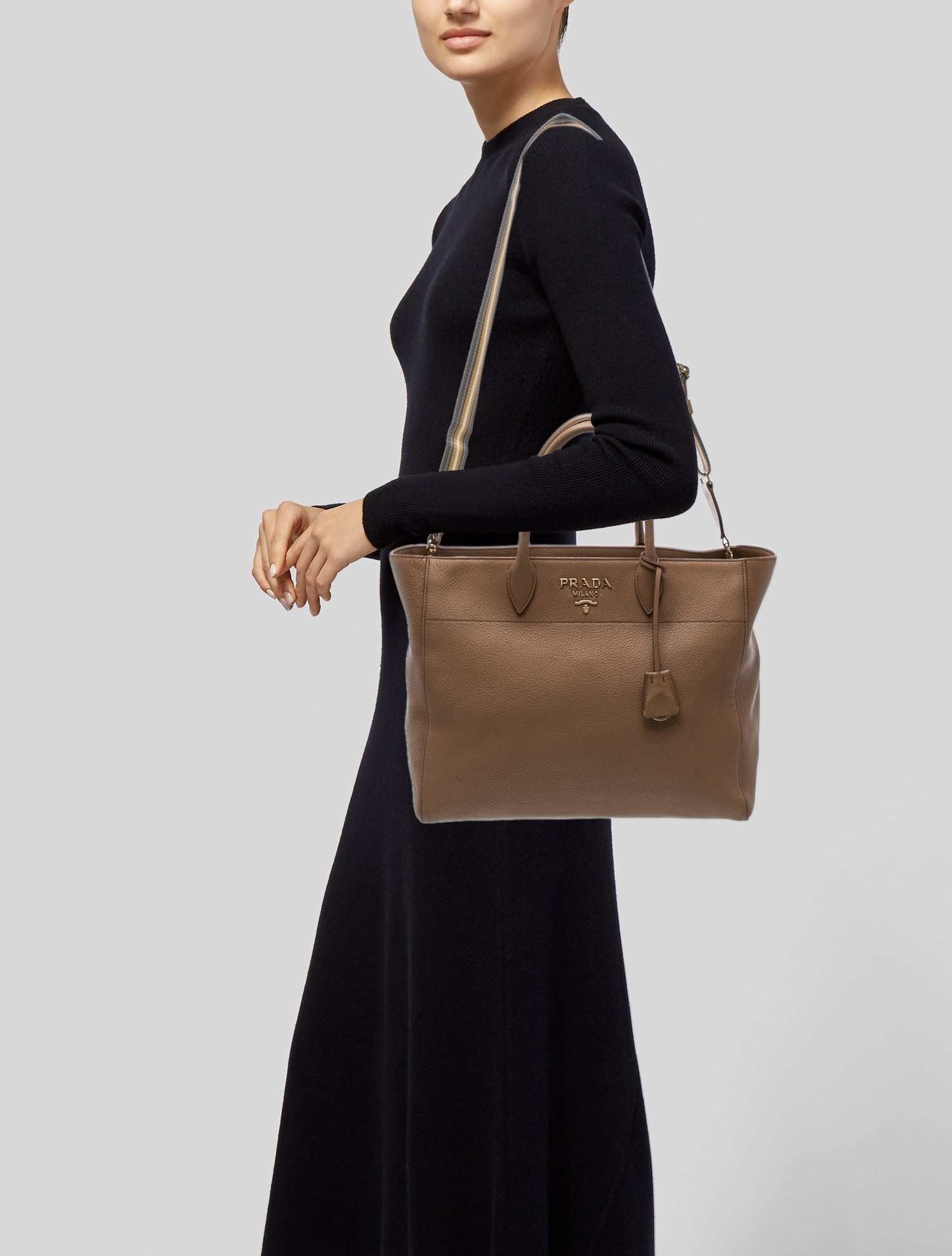 Prada Vitello Daino Leather Tote