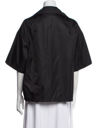 Prada 2018 Enameled Metal Triangle Shirt