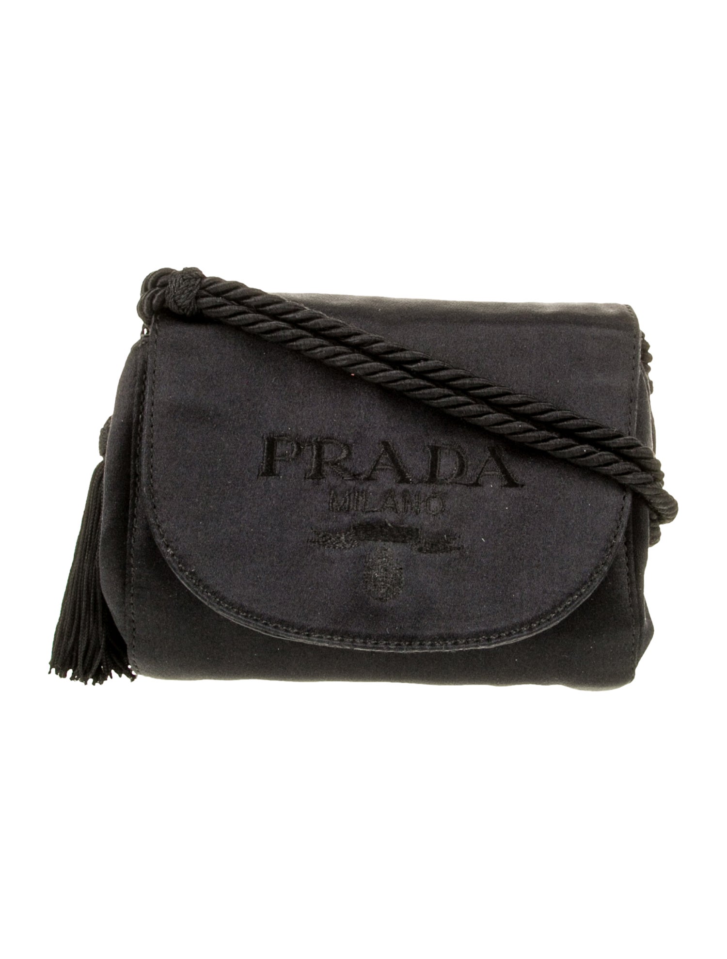 Prada Satin Shoulder Bag
