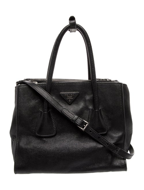 Prada Vitello Daino Leather Top Handle Bag