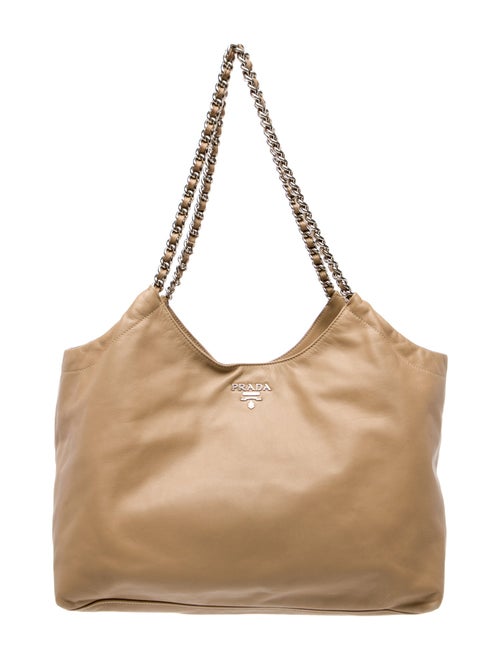 Prada Soft Calf Leather Tote