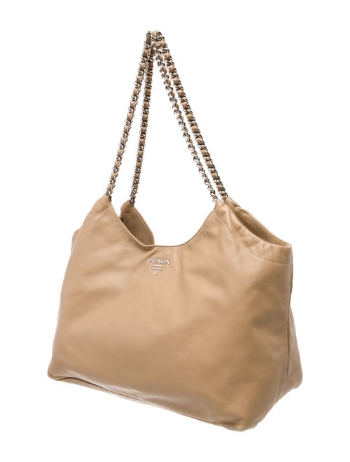 Prada Soft Calf Leather Tote