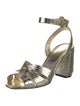 Prada Embossed Leather Sandals