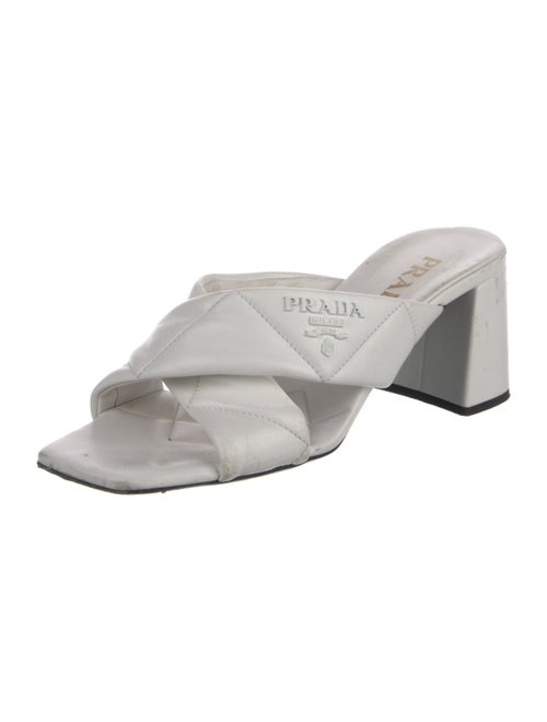 Prada Leather Slides