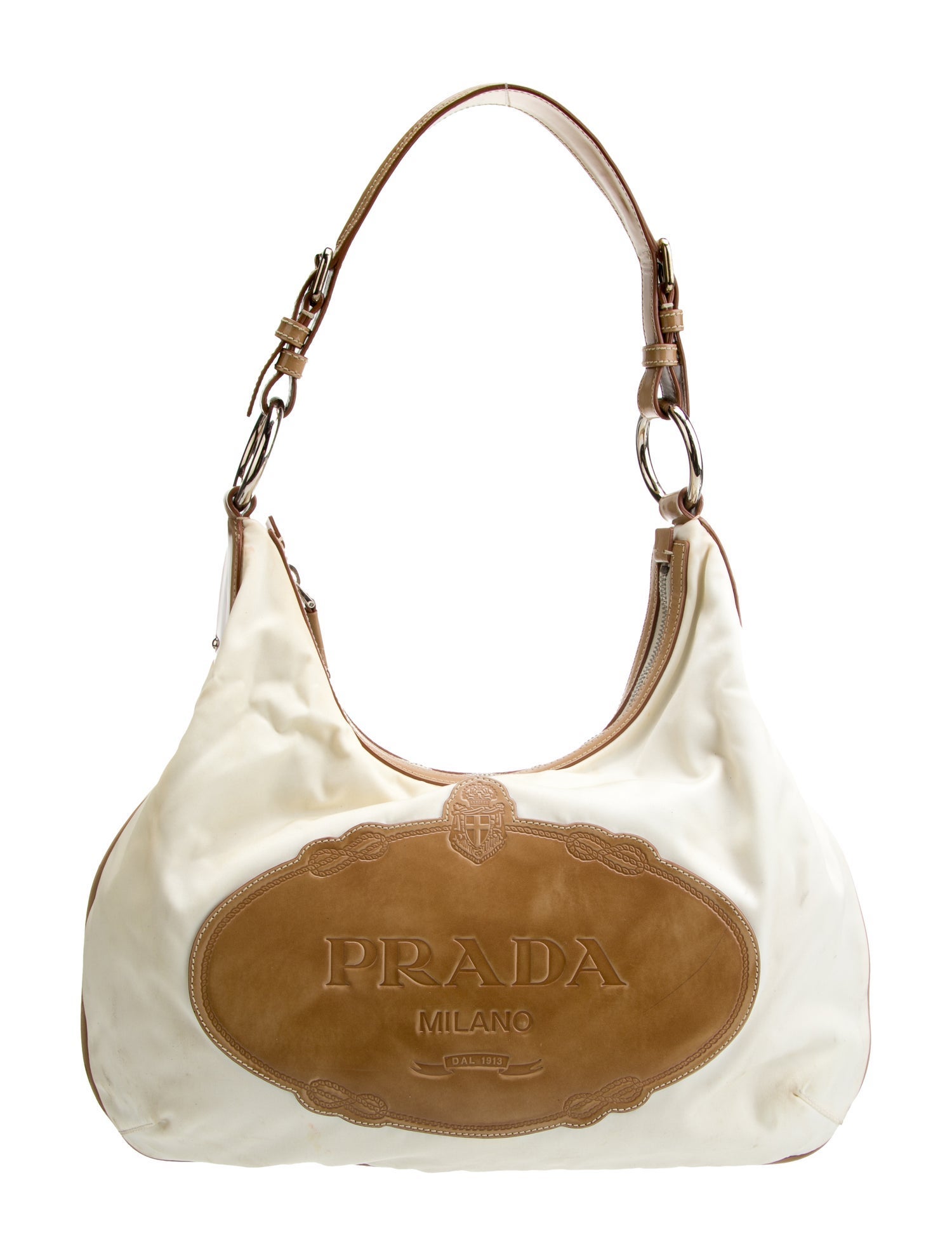 Prada Tessuto Nylon Shoulder Bag Vintage