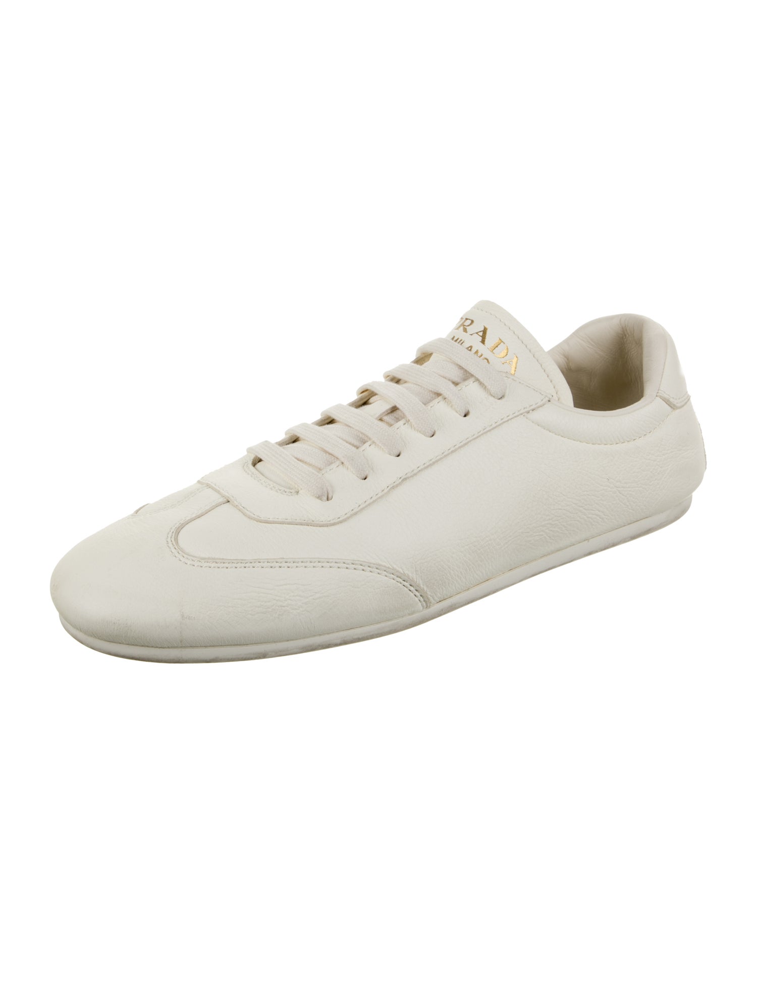 Prada Leather Sneakers