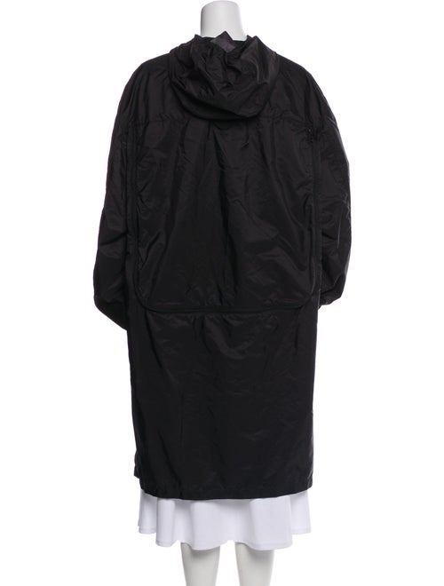 Prada 2019 Enameled Metal Triangle Parka