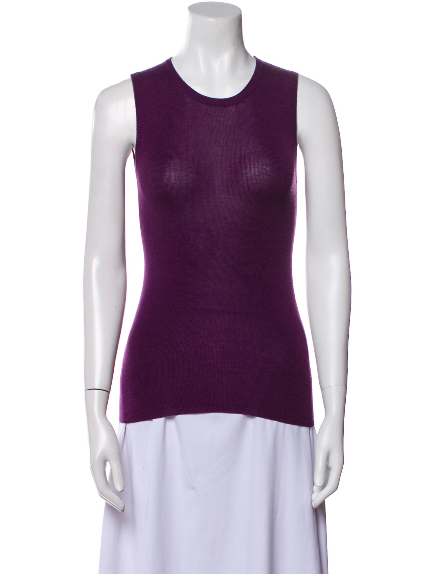 Prada Cashmere Crew Neck Top