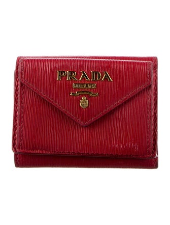 Prada Vitello Move Leather Wallet