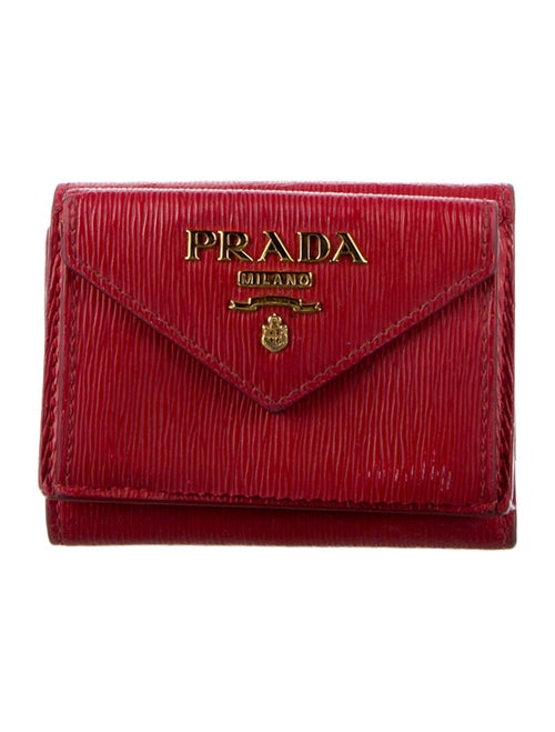 Prada Vitello Move Leather Wallet