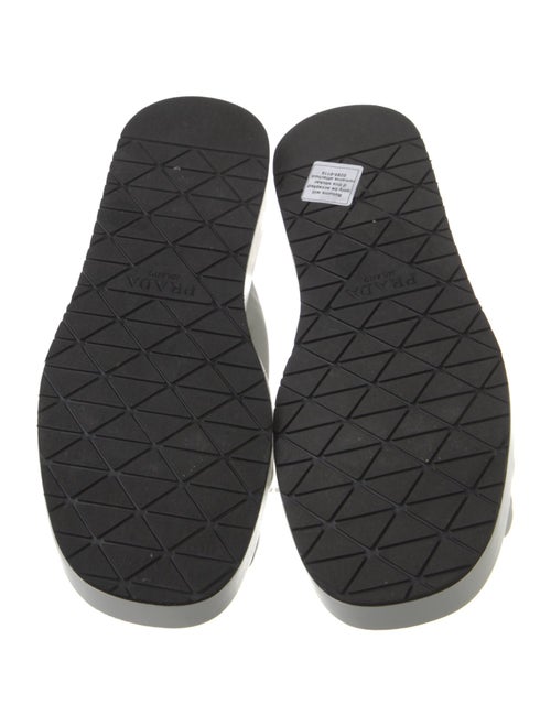 Prada Leather Slingback Sandals