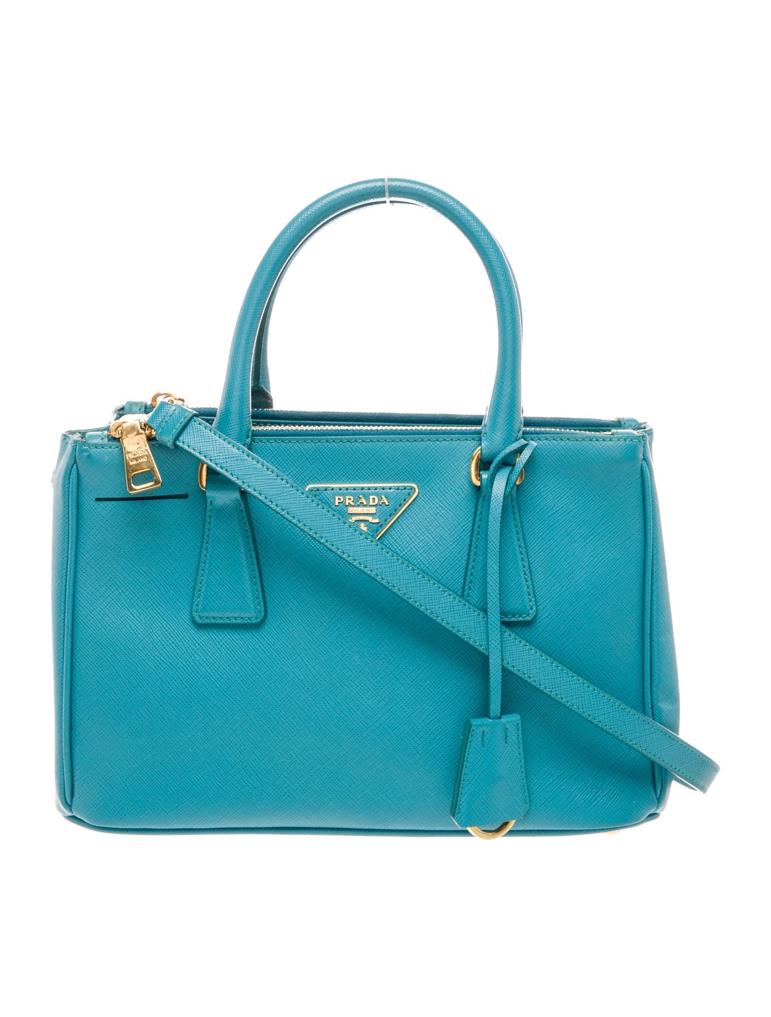 Prada Saffiano Leather Galleria Double Zip Medium