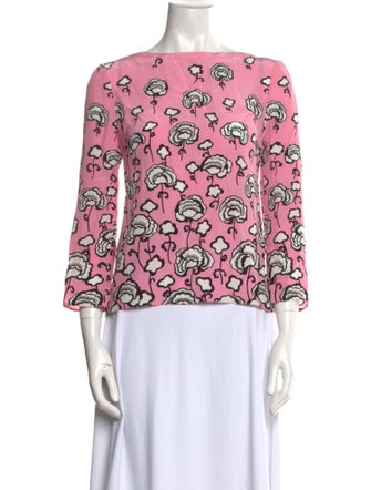 Prada 2014 Silk Blouse