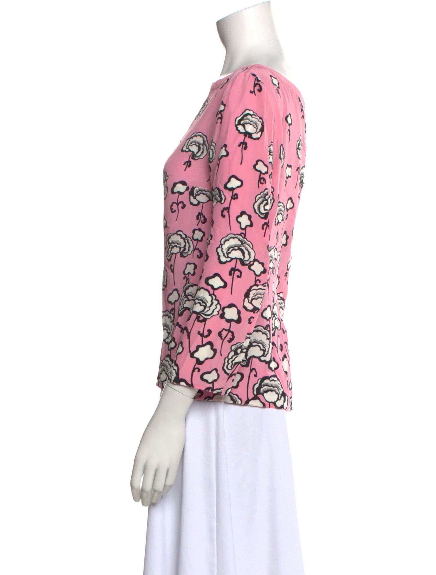 Prada 2014 Silk Blouse