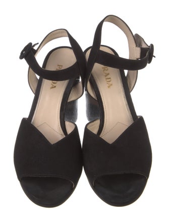 Prada Suede Sandals