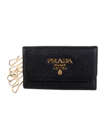 Prada Saffiano Lux Leather Trifold Wallet
