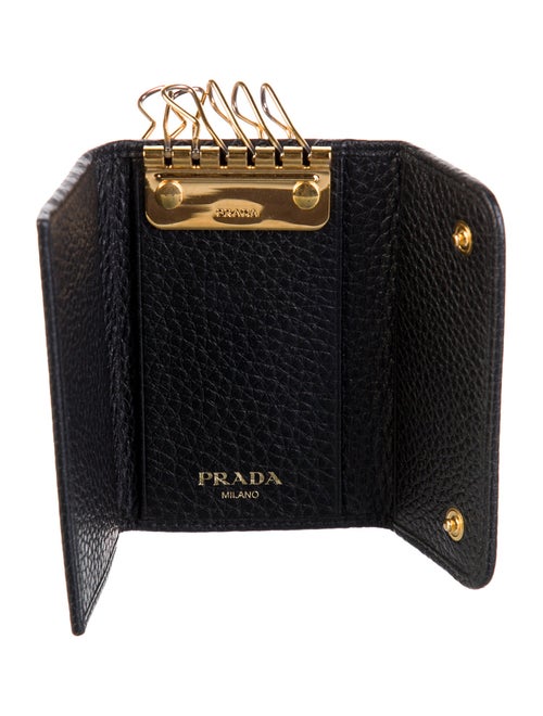 Prada Saffiano Lux Leather Trifold Wallet