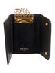 Prada Saffiano Lux Leather Trifold Wallet