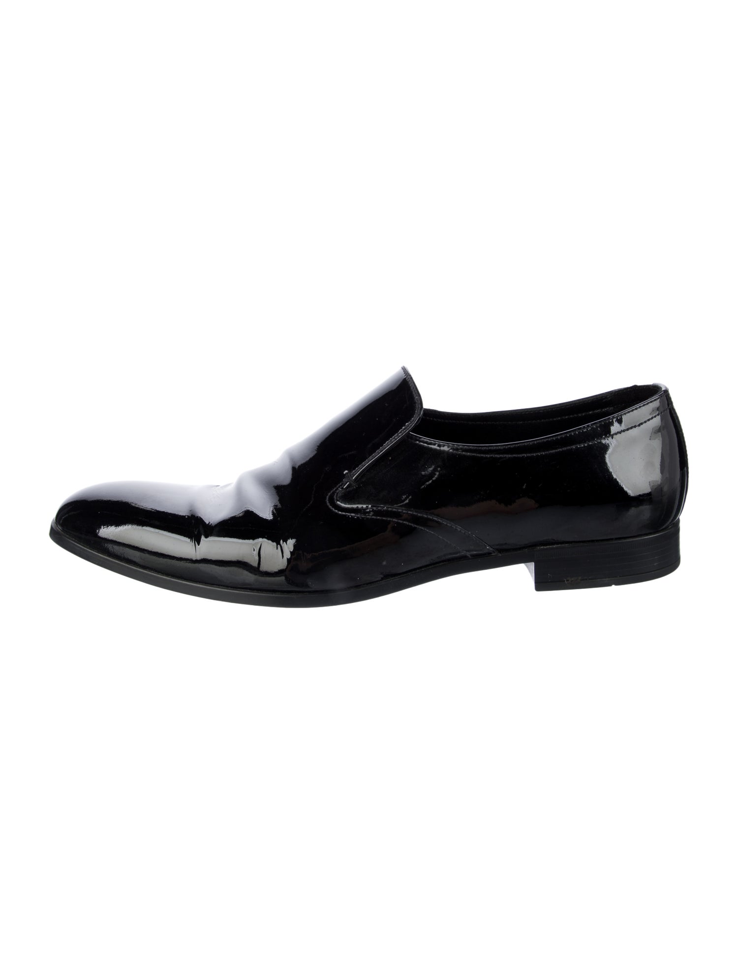 Prada Patent Leather Dress Loafers
