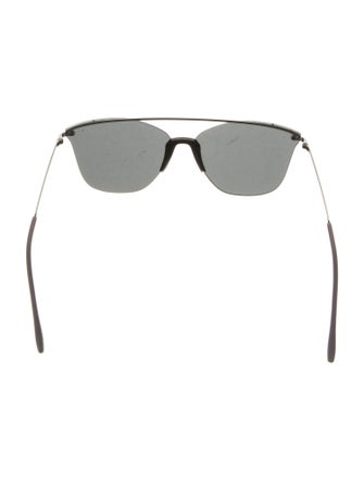 Prada Sport Aviator Mirrored Sunglasses