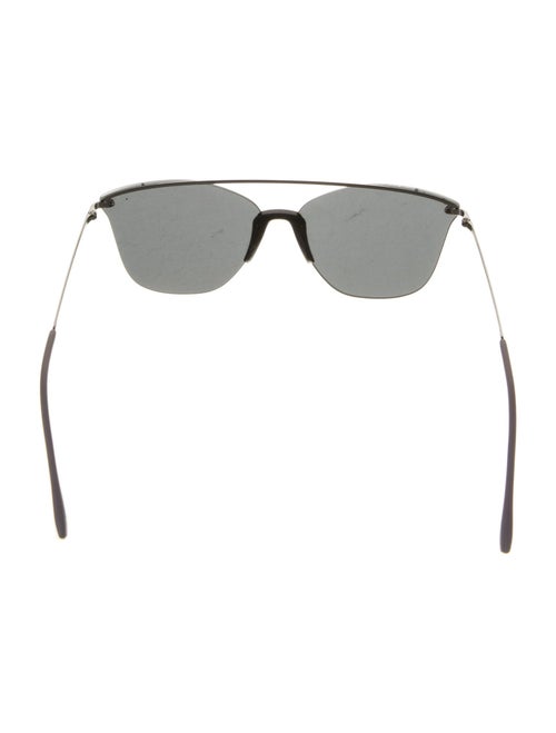 Prada Sport Aviator Mirrored Sunglasses