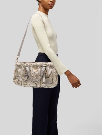 Prada Tessuto Nylon Top Handle Bag