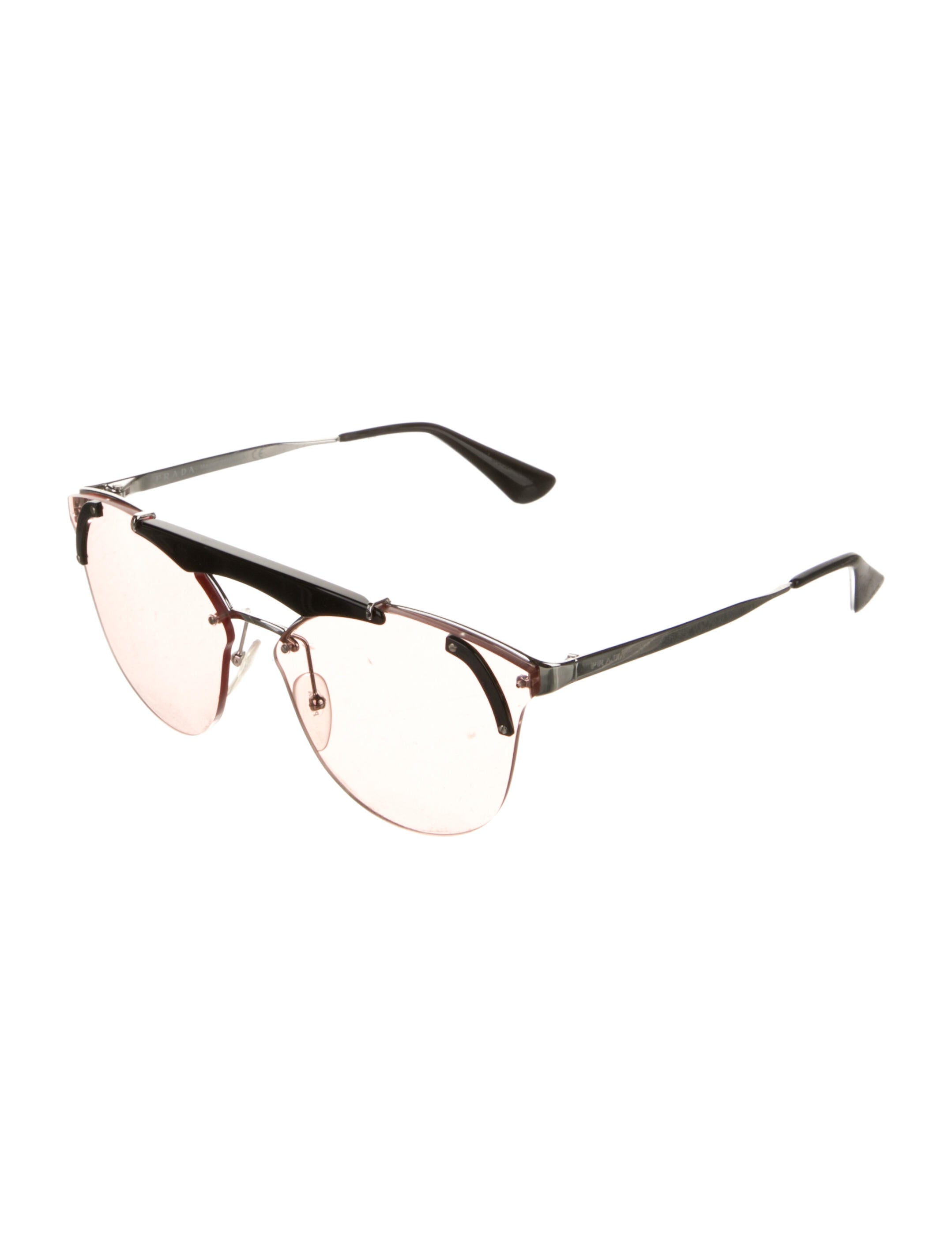 Prada Aviator Tinted Sunglasses