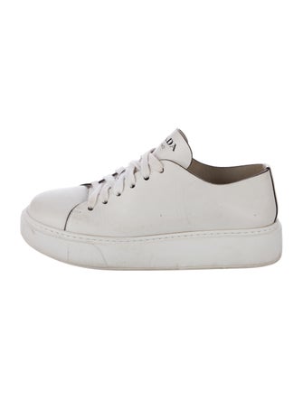 Prada Leather Sneakers