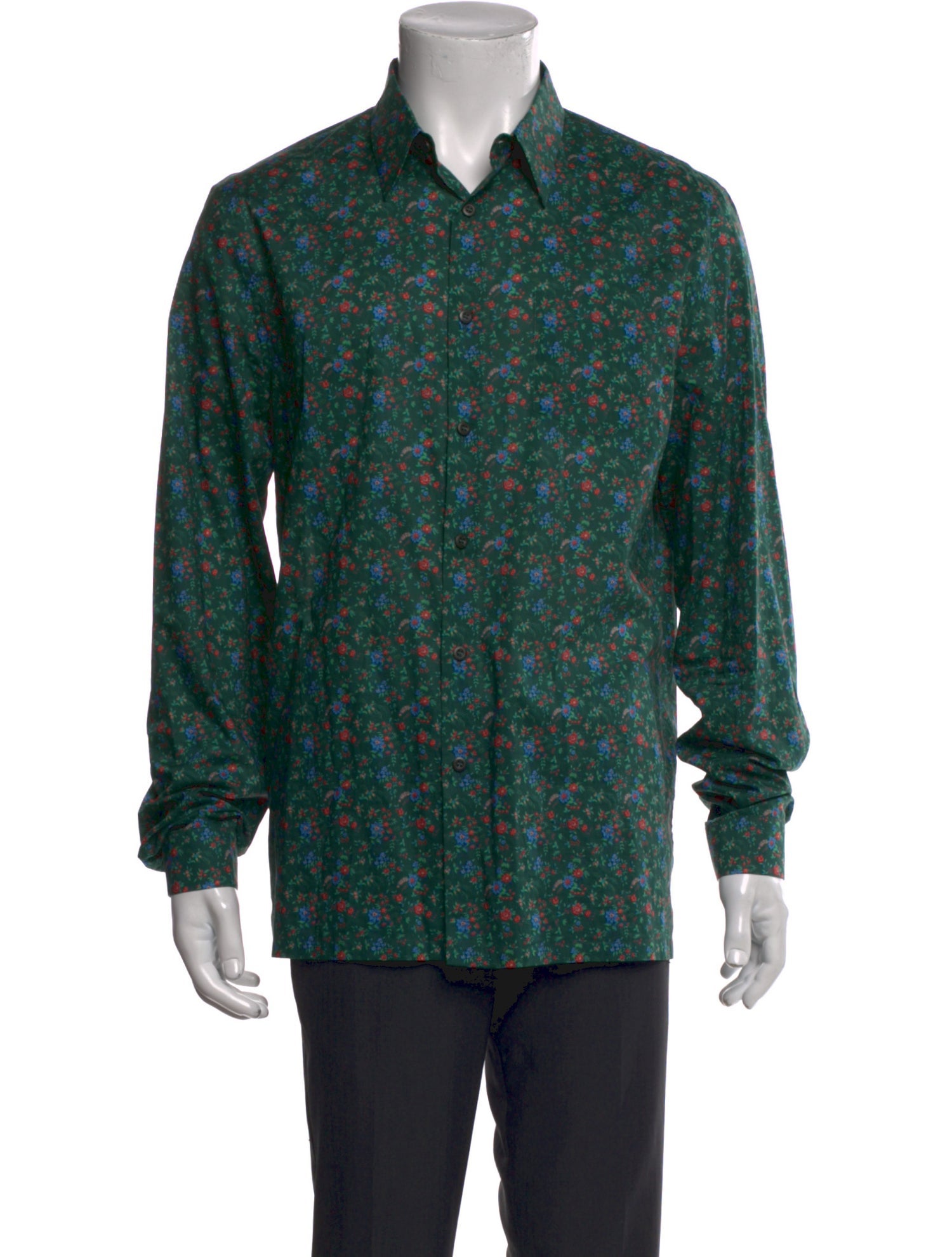 Prada 2018 Floral Print Shirt