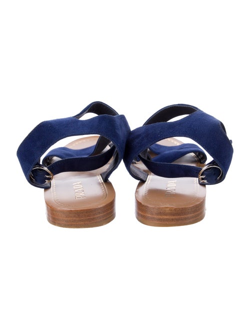 Prada Suede Gladiator Sandals